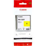 Чернильный картридж Canon PFI-120Y (желтый; 130стр; 130мл; imagePROGRAF TM-200, 205)