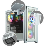Корпус Corsair iCUE 4000X RGB (Midi-Tower)