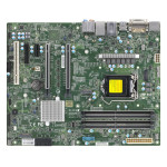 Материнская плата Supermicro X12SAE (LGA 1200, Intel W480, 4xDDR4 DIMM, RAID SATA: 0,1,10,5)