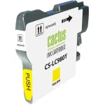 Картридж Cactus Brother CS-LC980Y (желтый; 850стр; Brother DCP-145C, 165C, MFC-250C, 290C)