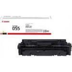 Тонер-картридж Canon 055 Y (желтый; 2100стр; LBP663Cdw, LBP664Cx, MF746Cx, MF742Cdw, MF744Cdw)