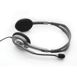 Гарнитура Logitech H111 (оголовье, 1.8м, накладные, mini jack 3.5 mm combo, 74г)