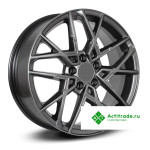 КиК Вудроф R18/7J PCD 5x114,3 ET 53 ЦО 54,1 темно - серый глянцевый