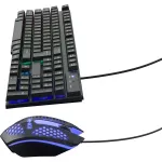 Клавиатура и мышь Oklick 400GMK (кнопок 2, 1200dpi)