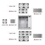 Корпус Jonsbo D40 White (Midi-Tower)
