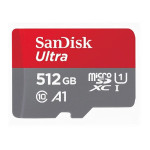 Карта памяти microSDXC 512Гб SanDisk (Class 10, 100Мб/с, UHS-I U1)