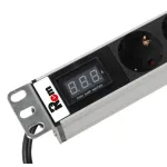 Блок распределения питания ЦМО R-16-8S-AM-440-3 (16А, горизонтальное, 8xSchuko, базовые, Schuko, 3м)