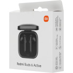 Гарнитура Xiaomi Buds 6 Active (беспроводные вкладыши в ушной раковине закрытые, 37/475мА*ч, 6ч, USB Type-C, IPX4)