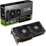 Видеокарта GeForce RTX 4070TI Super 2625МГц ASUS DUAL OC (PCI-E 4.0, GDDR6X, 256бит, 1xHDMI, 3xDP)