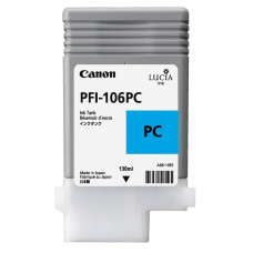 Картридж Canon PFI-106PC (6625B001) (фото голубой; 130мл; iPF6300S, 6400, 6450)