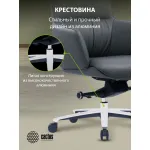 Кресло руководителя Cactus CS-LBK-MILANO