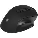 Мышь DEFENDER Datum MB-345 Black USB (радиоканал, 1600dpi)