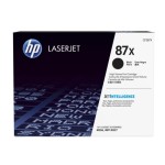 Тонер-картридж HP 87X (черный; 18000стр; LJ Ent M506, M527)