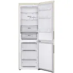 Холодильник LG GC-B459AEMW (No Frost, A++, 2-камерный, объем 377:247/130л, инверторный компрессор, бежевый)