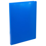 Папка Buro ECB20BLUE (A4, пластик, толщина пластика 0,5мм, синий)