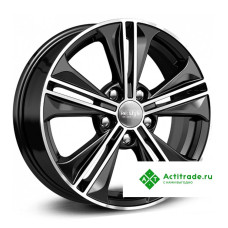 КиК ZV Soul KC778 R16/6J PCD 5x114,3 ET 47 ЦО 67,1 черный с полированной лицевой поверхностью