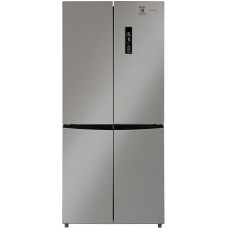 Холодильник Weissgauff WCD 450 X NoFrost Inverter (No Frost, A+, 2-камерный, Side by Side, инверторный компрессор, нержавеющая сталь)