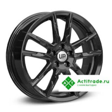 Wheels UP Up107 R17/6.5J PCD 5x100 ET 40 ЦО 57,1 черный глянцевый
