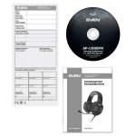 Гарнитура Sven AP-U980MV (оголовье, с проводом, 2.2м, полноразмерные, USB, 365г)