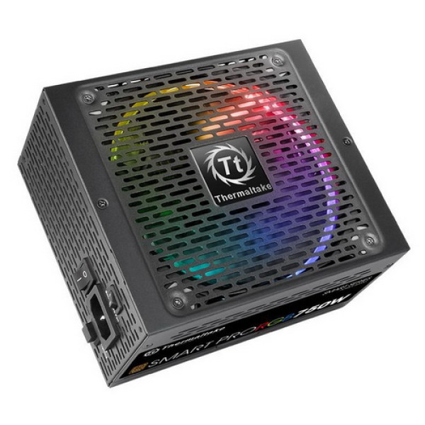 Блок питания Thermaltake Smart Pro RGB Bronze 750W (ATX, 750Вт, 24 pin, ATX12V 2.4 / EPS12V, 1 вентилятор, BRONZE)