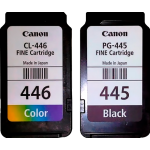 Чернильный картридж Canon PG-445/CL-446 (многоцветный, черный; 9мл; MG2440, MG2540)