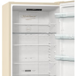 Холодильник Gorenje NRK 620 2CLI (No Frost, A++, 2-камерный, объем 353:243/110л, 60x200x59,2см, бежевый)