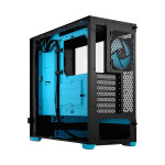 Корпус Fractal Design Pop Air RGB Cyan Core TG Clear Tint (Midi-Tower, 1x120мм)