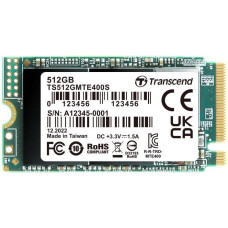 512Гб Transcend (2242, 2000/900 Мб/с, 235000 IOPS, PCIe 3.0 x4 (NVMe)) [TS512GMTE400S]