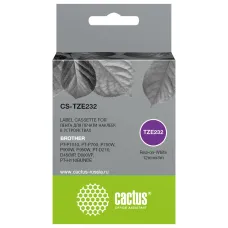 Картридж ленточный Cactus CS-TZE232 [CS-TZE232]