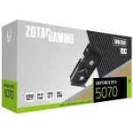 Видеокарта GeForce RTX 5070 2542МГц Zotac OC (GDDR7, 192бит, 1xHDMI, 3xDP)