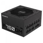 Блок питания Gigabyte GP-P750GM (ATX, 750Вт, 20+4 pin, ATX12V 2.31, 1 вентилятор, GOLD)