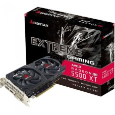 Видеокарта Radeon RX 550 1100МГц Biostar (GDDR5, 128бит, 1xDVI, 1xHDMI, 1xDP)