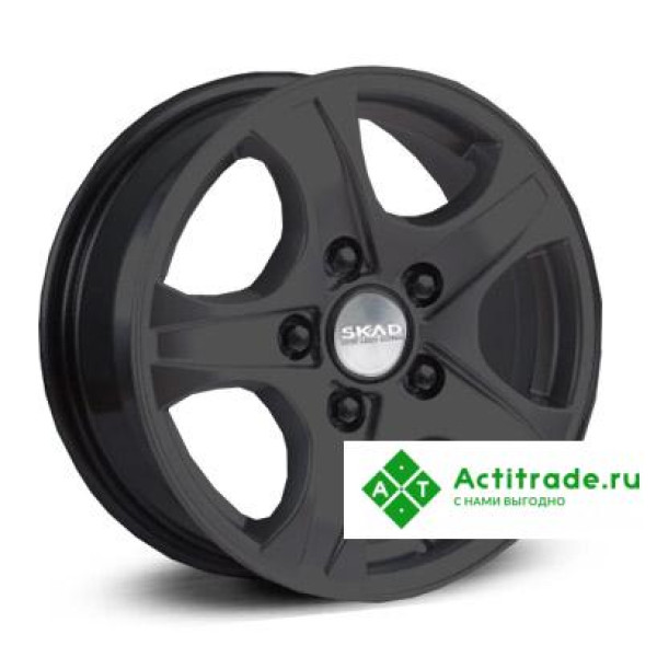 Скад Калипсо R16/6.5J PCD 5x139,7 ET 43 ЦО 98,5 графитовый