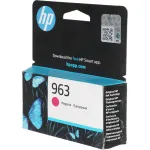Чернильный картридж HP 963 (пурпурный; 700стр; OfficeJet Pro 901x, 902x)