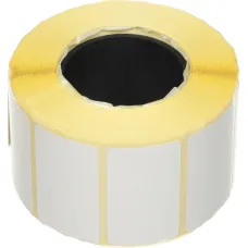 Термоэтикетки Cactus (1000 листов, белый, 80x43x25мм)