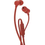 Гарнитура JBL T110 (проводные внутриканальные в ушной раковине закрытые, 1.2м, 3.5 мм, IPX2)