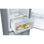 Холодильник Bosch KGN39UL30U (No Frost, A++, 2-камерный, объем 400:290/110л, 600x2 030x660см, серебристый)