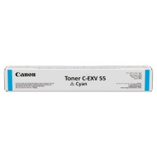 Тонер-картридж Canon C-EXV55 Cyan (2183C002) (голубой; 18000стр; imageRUNNER C256i, C256)