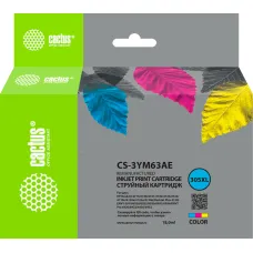 Cactus CS-3YM63AE (многоцветный; 18стр; DeskJet 2320, 2710, 2720, 4120)
