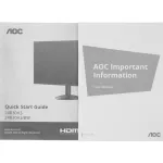 Монитор AOC 24B30H3/BW (23,8