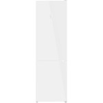 Холодильник Weissgauff WRK 1850 D Full NoFrost White Glass (No Frost, A+, 2-камерный, 59.5x185.5x63.5см, белое стекло)