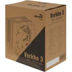 Кулер для процессора Aerocool Verkho3 (алюминий+медь, 24дБ, 90x90x25мм, 4-pin)
