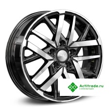 Скад Босфор R16/6J PCD 5x114,3 ET 43 ЦО 67,1 черный с полированной лицевой поверхностью [4070405]