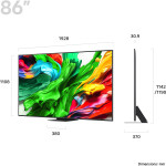 QNED-телевизор LG 86QNED86A6A (86