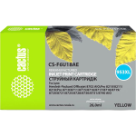 Чернильный картридж Cactus CS-F6U18AE (желтый; 26стр; OJ Pro 7740, 8210, 8218, 8710, 8715)