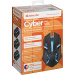 Мышь DEFENDER Cyber MB-560L Black USB (1200dpi)