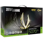 Видеокарта GeForce RTX 5070TI 2512МГц Zotac (GDDR7, 256бит, 1xHDMI, 3xDP)