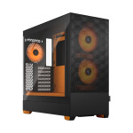 Корпус Fractal Design Pop Air RGB Orange Core TG Clear Tint (Midi-Tower)