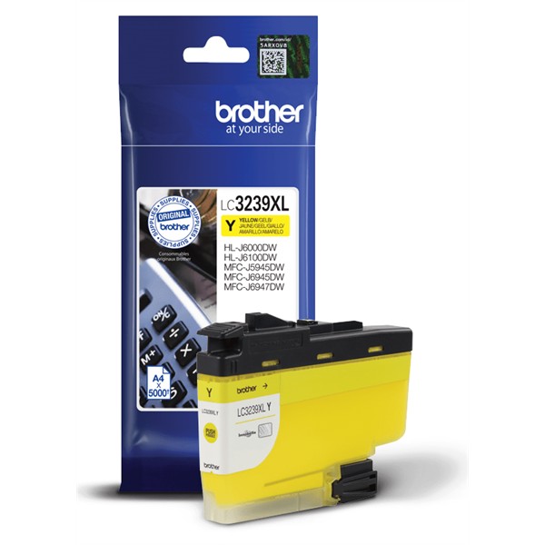 Brother LC3239XLY (желтый; 5000стр; HL-J6000DW, MFC-J5945DW)