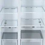 Холодильник LG GC-B257KMHW (No Frost, A+, 2-камерный, Side by Side, объем 703:432/271л, инверторный компрессор, серебристый)